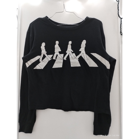 The Beatles Abbey Road Crop Tee - Picture 1 of 7